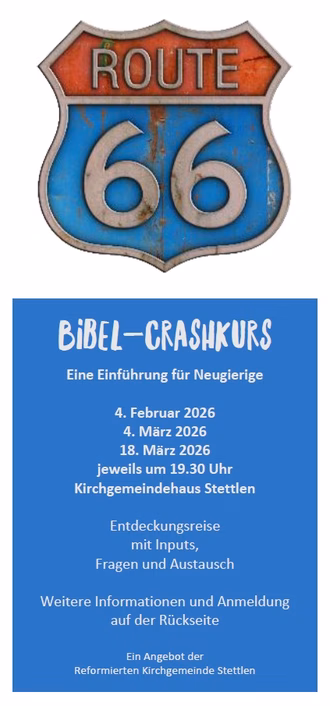 Flyer Bibel Crashkurs
